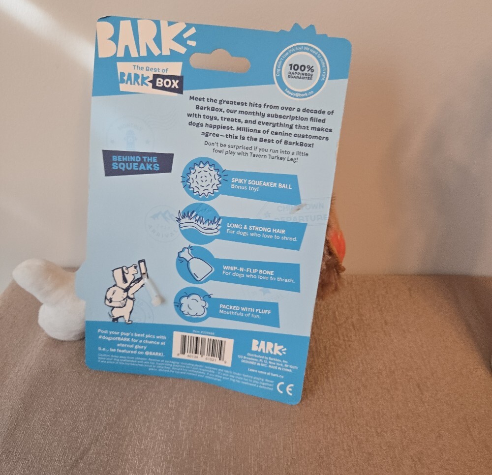 Dog Toy Bundle – BARK & Playology Plush Set (5‑Pack, All Dog Sizes) - Picture 10 of 15